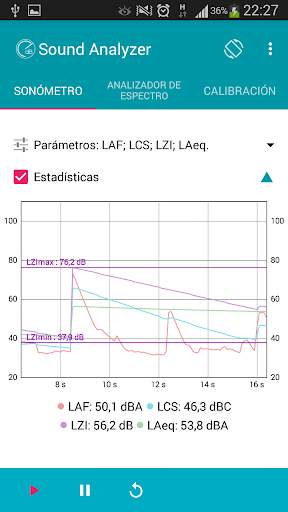 Sound Analyzer App screenshot 1