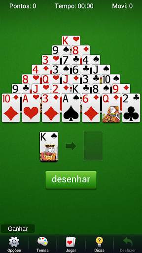 Solitaire Pyramid - Cartas screenshot 1