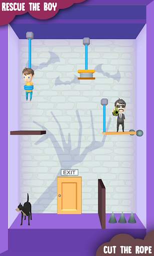 Save me: Rescue Cut Rope Puzzle Game screenshot 2