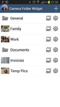 Camera Folder Widget screenshot 1