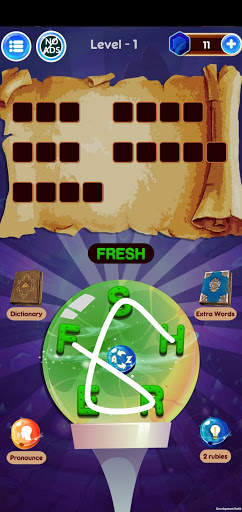 Word Wizard Puzzle - Connect Letters 16 تصوير الشاشة