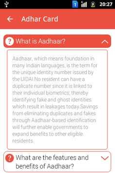 Adhar Card screenshot 3