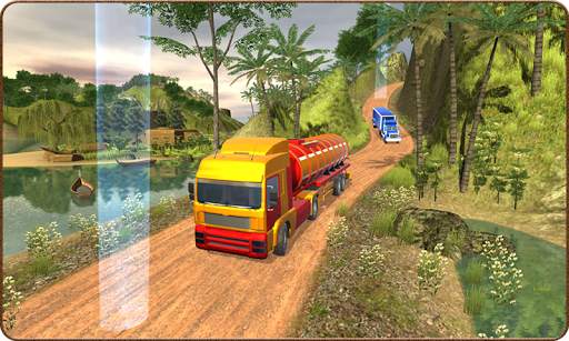 Truck Simulator Offroad Trailer Driver Uphill 2018 screenshot 2