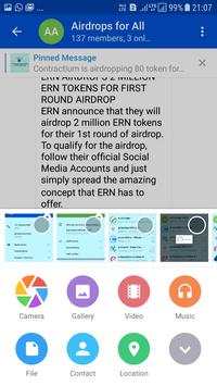 Crypto Airdrop Chat screenshot 5
