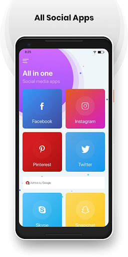 All in One - Social Media at One Place screenshot 2