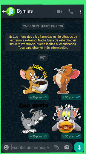 Tom Stickers: Cat and Mouse Tom WAStickerApps screenshot 5