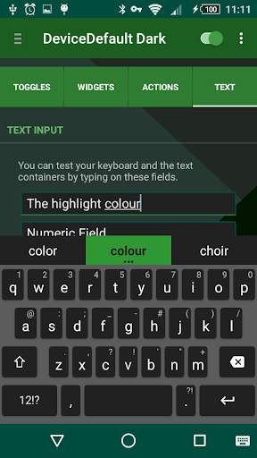 MonoChrome Green for Xperia screenshot 8
