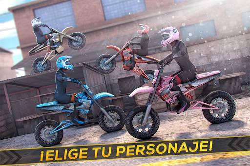 Carrera Real de Moto de Cross screenshot 3