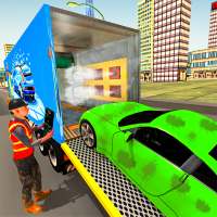 Mobile Car Wash Games Service icon