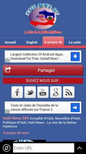 Haiti News 509 screenshot 1