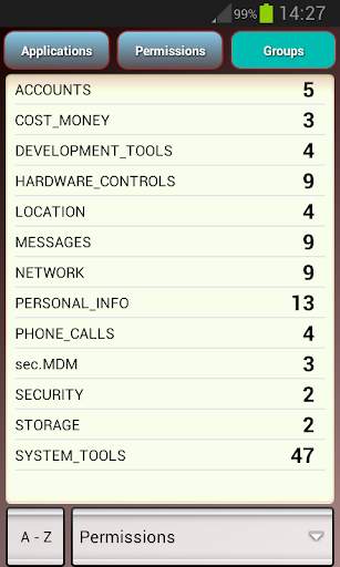 App Permission 3 تصوير الشاشة