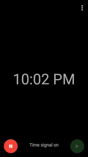 Speaking Clock screenshot 3