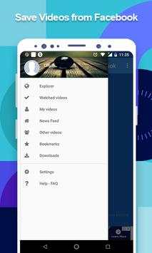 Video Downloader for Facebook screenshot 1