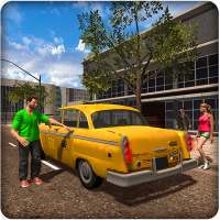 Yellow Cab-Driving Taxi Games logo