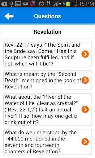 Bible Questions & Answers FAQ скриншот 3