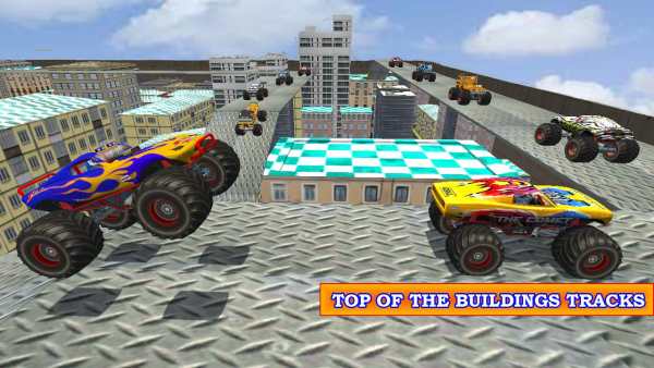 Real Monster Truck Stunt Racing Driving screenshot 5