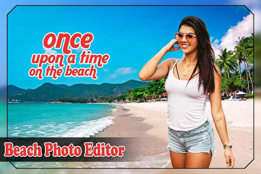 Photo on Beach : Beach Photo Maker 6 تصوير الشاشة