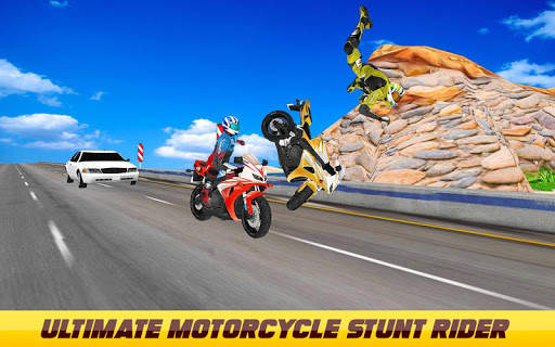 Bike Attack Racing game : Motorcycle Stunt Rider screenshot 4