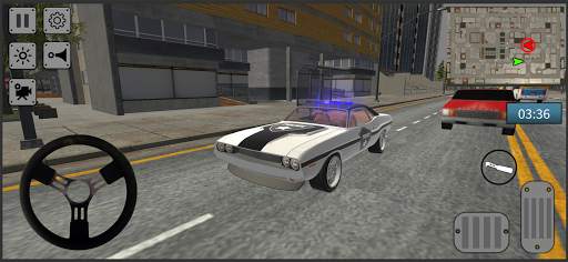 Police Car Thief Chase City in screenshot 3