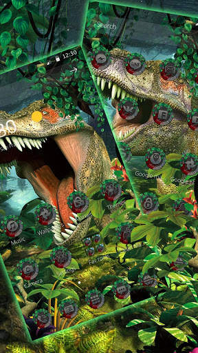 Dinosaur live wallpaper Theme screenshot 3