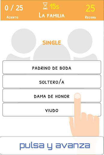 Aprender Inglés - Español - app curso vocabulario screenshot 6