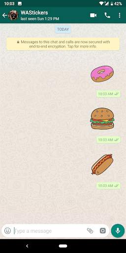 Food Stickers For WhatsApp - WAStickerApps screenshot 3