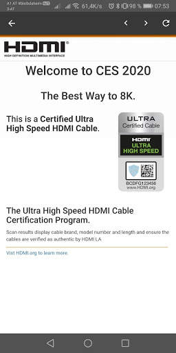 HDMI Cable Certification screenshot 4