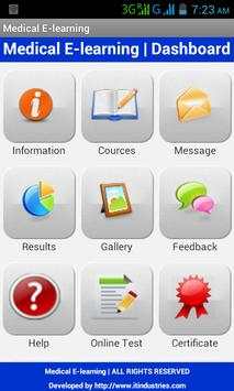 Medical E-Learning Platform screenshot 1