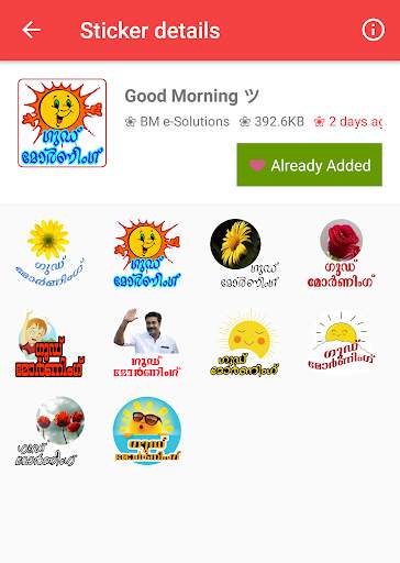 Malayalam Stickers for Whatsapp (WAStickerApps ) screenshot 6