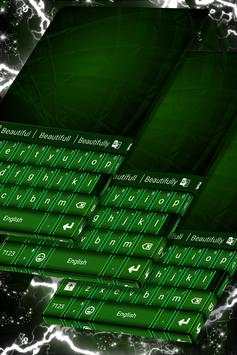 Dark Green Theme for Keyboard screenshot 1