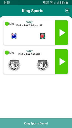 King Sports screenshot 1