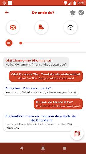 Learn Portuguese - Listening and Speaking screenshot 5