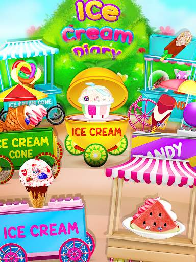 Ice Cream Diary - Cooking Games screenshot 1