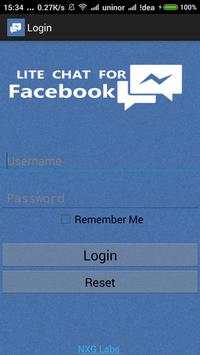 Lite Chat For Facebook screenshot 7