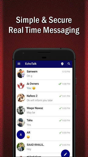 EchoTalk Messenger screenshot 3
