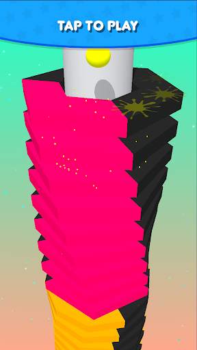 Stack Ball Blast Through Platform Stack Crush Ball screenshot 2