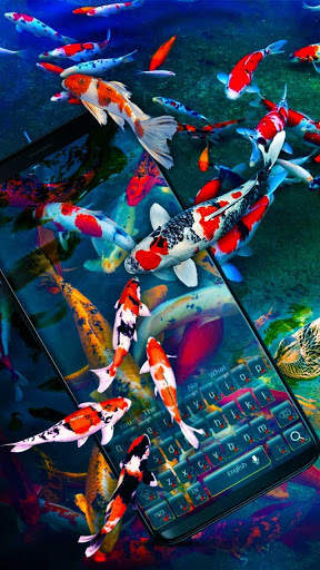 Koi Fish Keyboard Theme screenshot 3