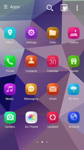 My Space GO Launcher Theme screenshot 3