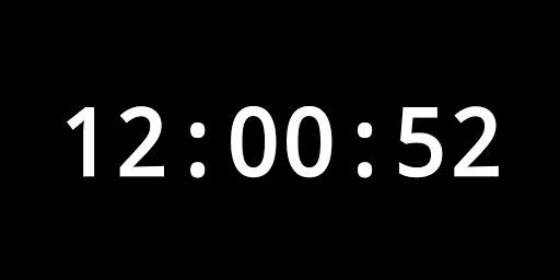 Clock with seconds Screensaver screenshot 4