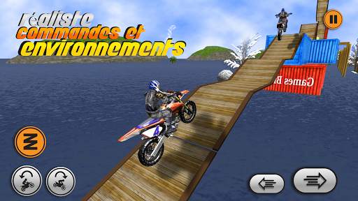 Xtreme trail: 3D Racing - Offline Dirt Bike Stunts screenshot 2