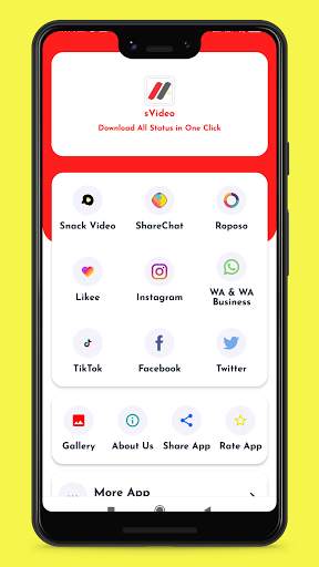 sVideo - Save - FB, Insta, WA  & Tik Tok Video, screenshot 1