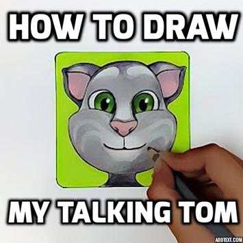 How to Draw a My Talking Tom screenshot 1