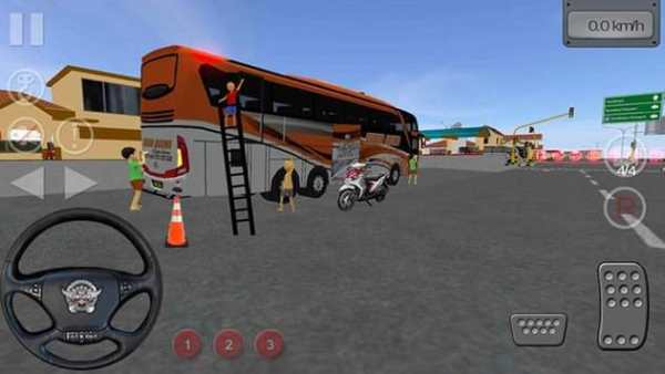 Bus IDBS 3D Simulator screenshot 1