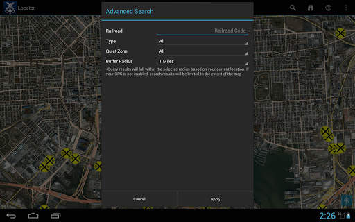 Rail Crossing Locator screenshot 11