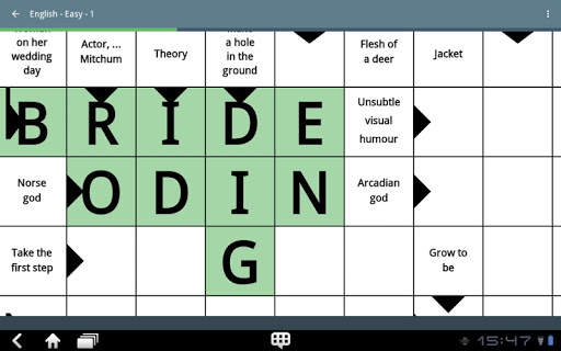 Crosswords Free screenshot 5