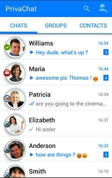 PrivaChat Messenger screenshot 2