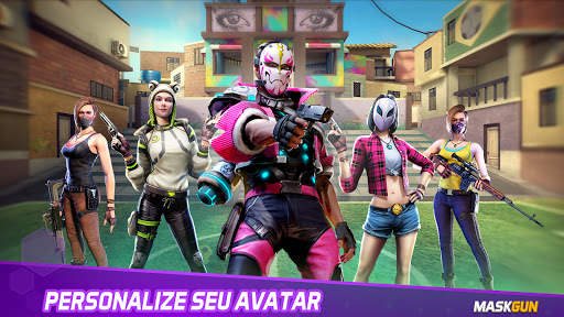 MaskGun: Jogo de tiro arma FPS screenshot 2