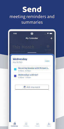 Session Tracker Client Manager स्क्रीनशॉट 5