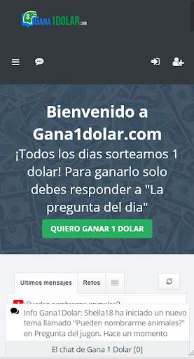 Gana 1 Dolar - Ganar Dinero jugando facil y rapido 1 تصوير الشاشة