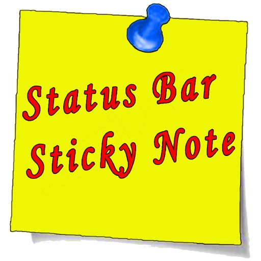 Status Bar Sticky Note आइकन